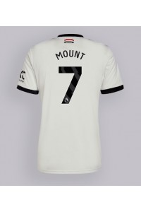 Fotbalové Dres Manchester United Mason Mount #7 Třetí Oblečení 2024-25 Krátký Rukáv